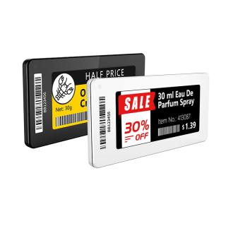 Étiquette d'étagère électronique de 2,9 pouces Série Slim