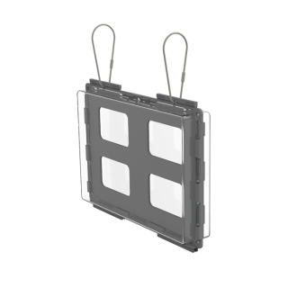 Panneau d'affichage suspendu double face pour ESL 7,5 pouces