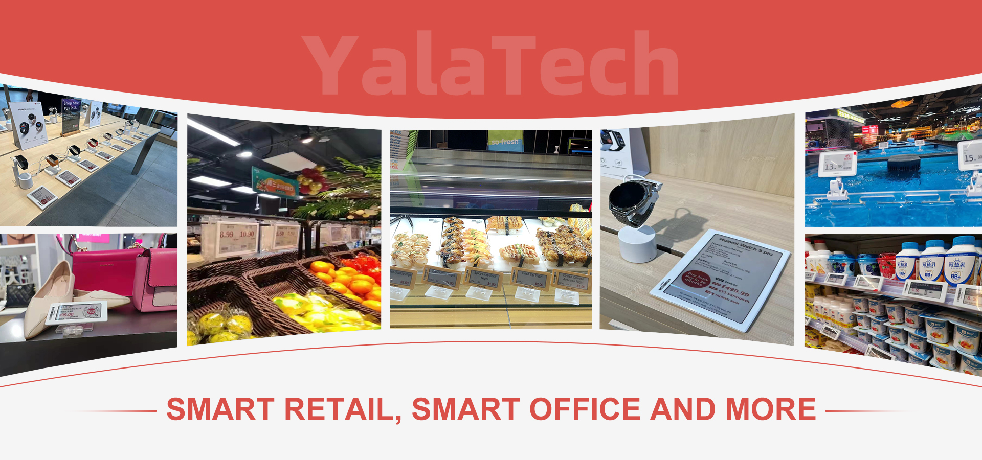 Signalétique d'affichage en papier électronique