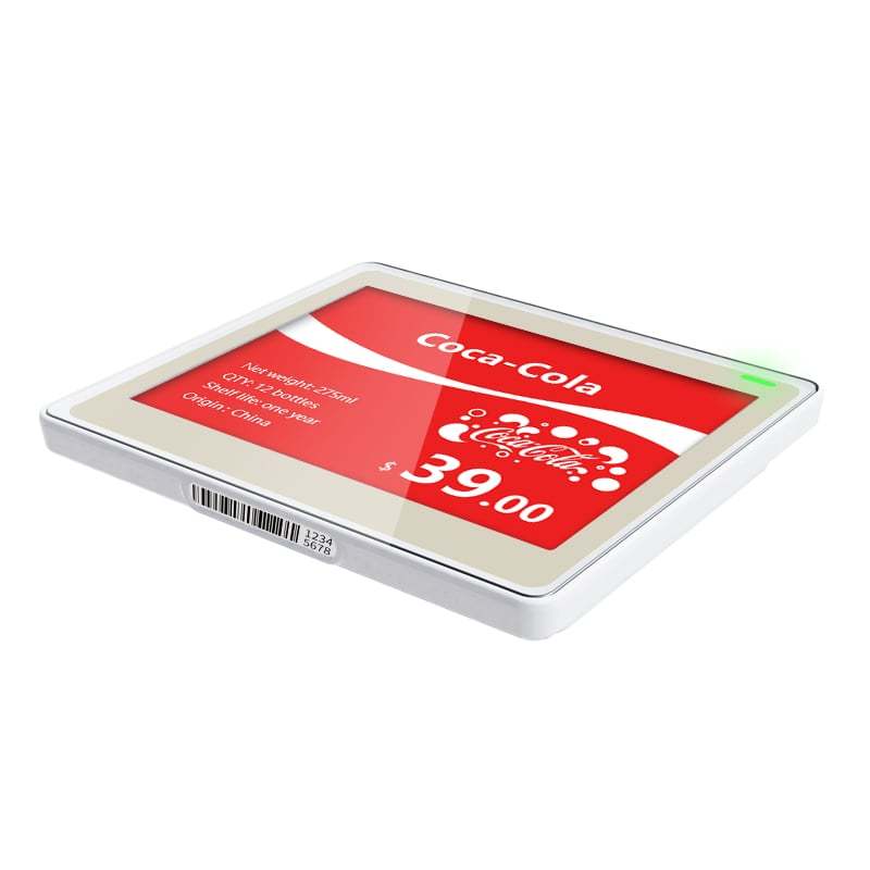 Étiquette de prix électronique multilingue de 4,2 pouces Série Rock