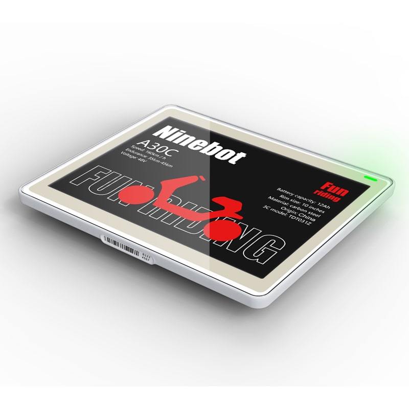 Étiquette de prix électronique multilingue de 5,83 pouces Série Rock