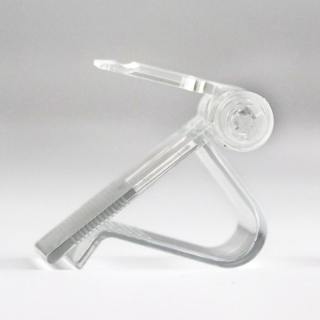 Clip vertical d'étiquette d'étagère numérique pour surface plane