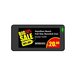 Étiquette d'étagère électronique 3,5 pouces 4 couleurs